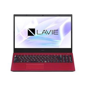 【中古】NEC マイコン-N1570EAR(カームレッド) LAVIE N15 15.6型 Core i7/8GB/25