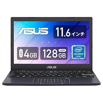 【中古】ASUS 万覚え帳マイコン 11.6型 広々としたTFT色つや液晶 DDR4-2933 4GB/eMMC 128GB/Wins 11 Home(S流行り物)64ビット ピーコック青み E210KA-GJ01BWS