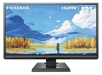 【中古】I-O DATA 広可視性角 管する 23.8in LCD-AH241ED（盛りだくさん固定ディスク1920*1080/ADS/VGA/DVI/HDMI）金棒引き内蔵 なおなお書き5、switch相応う