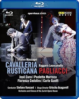【中古】マスカーニ:歌劇「カヴァレリア・ルスティカーナ」/レオンカヴァッロ:歌劇「道化師」 [Blu-ray]