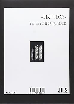 【中古】LIVE DVD『2011.11.11 SHINJUKU BLAZE-BIRTHDAY-』