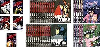 【中古】ルパン三世 LUPIN THE THIRD TVシリーズ first 全5巻 + second 全26巻 + PART3 全10巻 [レンタル落ち] 全41巻セット [マーケットプレイスDVDセッ