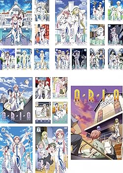 【中古】ARIA アリア The ANIMATION 全6巻 + NATURAL 全9巻 + ORIGINATION 全7巻 + OVA ARIETTA [レンタル落ち] 全23巻セット [マーケットプレイスDVDセ