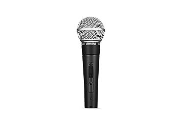【中古】SHURE シュア ダイナミックマイク SM58S : ON/OFFスイッチ付き マイクスタンド用ネジ無 単一指向性 カーディオイド XLR 有線 ボーカル 歌 ライブ