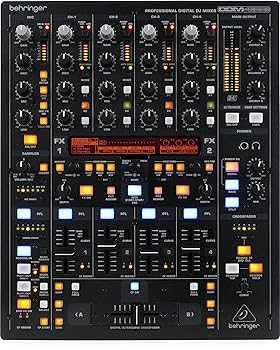 【中古】Behringer DJミキサー 5ch FX/オートBPMカウンター/サンプラー搭載 32bit処理 3バンドEQ DDM4000