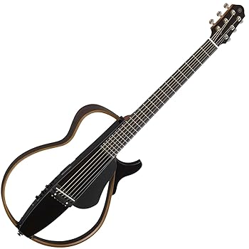 【中古】ヤマハ YAMAHA ギター サイレントギター トランスルーセントブラック SLG200S TBL アコースティックサウンドを実現するSRTパワードピックアップ