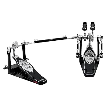 【中古】TAMA タマ ドラムペダル IRON COBRA アイアンコブラ パワーグライド ツインペダル ハードケース付き HP900PWN