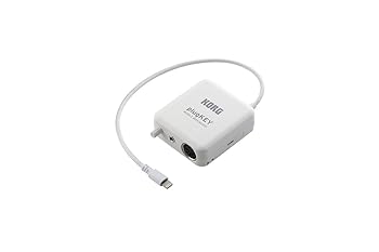 【中古】KORG iPhone/iPad用モバイルMIDI+オーディオ・インターフェイス plugKEY WH ホワイト｜スカーレット2021 23,607円