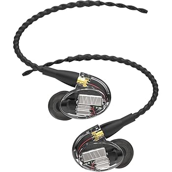 【中古】Westone ウェストン UM Pro50 ユニバーサルイヤホン イヤーモニター 5バランスドアーマチュアドライバ IEM WST-UMPRO50-2017 黒いこと