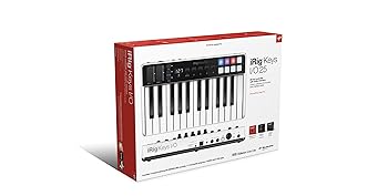 【中古】IK Multimedia(アイケーマルチメディア) iRig Keys I/O 25 iRigシリーズ 37.3*20.8*6.5cm 国内正規品|スカーレット2021