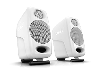 【中古】IK Multimedia(アイケーマルチメディア) iLoud Micro Monitor White Special Edition iLoudシリーズ 18*13.5*9cm(1台につき) 国内正規品