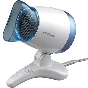 【中古】アイリスオーヤマ ドライヤー 置き型 ハンズフリー パールブルー HDR-S1-A|スカーレット2021