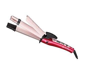 【中古】［非常に良い］テスコム (TESCOM) ヘアアイロン スチーム付 32mm マイナスイオン 2WAY ione スパークルピンク IPW1832-P 6,201円