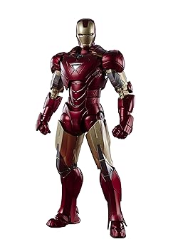【中古】TAMASHII NATIONS S.H.フィギュアーツ アベンジャーズ アイアンマン マーク6-《BATTLE DAMAGE》EDITION- 約150mm PVC&ABS&ダイキャスト製 塗装済