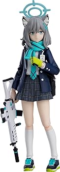 【中古】figma ブルーアーカイブ Blue Archive 砂狼シロコ ノンスケール プラスチック製 塗装済み可動フィギュア 再販分