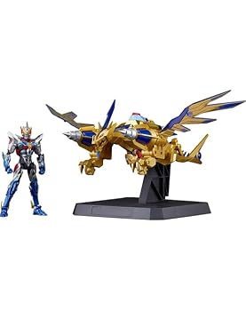 【中古】劇場版『グリッドマン ユニバース』 THE合体 グリッドマン (Universe Fighter)＆ビッグゴルドバーン 塗装済み合体トイ｜スカーレット2021