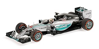 【中古】☆ ミニチャンプス 1/43 メルセデス AMG ペトロナス F1 野球クラブ W06 変わり種 2015 F1 日本GP ウィナー #44 L.ハミルトン
