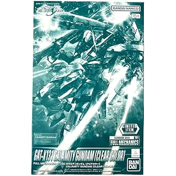【中古】BANDAI SPIRITS(バンダイ スピリッツ) 【イベント限定】FULL MECHANICS 1/100 カラミティガンダム [クリアカラー] プラモデル 機動戦士ガンダムS