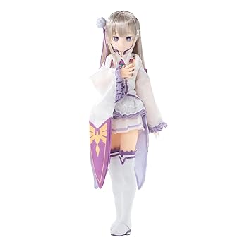【中古】アゾンインターナショナル ピュアニーモキャラクターシリーズ 143 『Re:ゼロから始める異世界生活』 エミリア（二次生産分） 1/6スケール 約260m