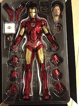 MARVEL アイアンマン プレミアム 1/10スケールフィギュア マーク43 Amazon.co.jp: MARVEL UNIVERSE アイアンマン プレミアム1/10