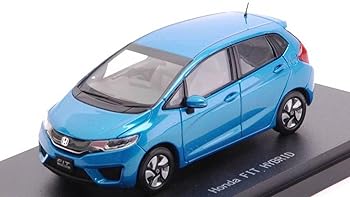【中古】エブロ 1/43 Honda FIT 3 HYBRID Vivid Sky Blue Pearl 成し遂げる品