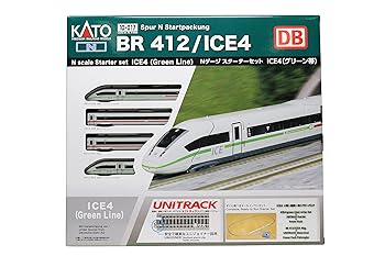 【中古】KATO Nゲージ スターターセット ICE4 10-017 鉄道模型入門セット｜スカーレット2021