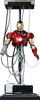 【中古】ホットトイズ(Hot Toys) ムービー・マスターピース アイアンマン アイアンマン・マーク3 チューンアップ版 再生産 1/6スケールジオラマ｜スカーレット2021