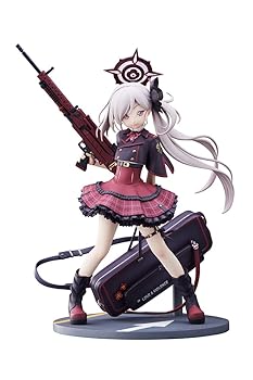 【中古】PLUM ブルーアーカイブ 浅黄ムツキ 1/7スケール PVC製 塗装済み 完成品 フィギュア