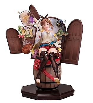 【中古】あみあみ ライザのアトリエ ～常闇の女王と秘密の隠れ家～ ライザ 「アトリエ」シリーズ25周年記念ver. 1/7スケールフィギュア DX版
