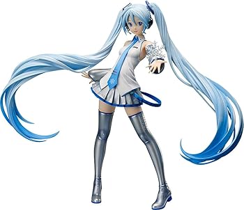 【中古】キャラクター ボーカル シリーズ01 初音ミク SNOW MIKU 1/4スケール プラスチック製 塗装済み完成品フィギュア 再販分