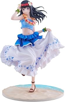 【中古】クレーネル リコリス・リコイル 井ノ上たきな ハワイVer. 全高約235mm PVC、ABS製1/7スケール塗装済みフィギュア