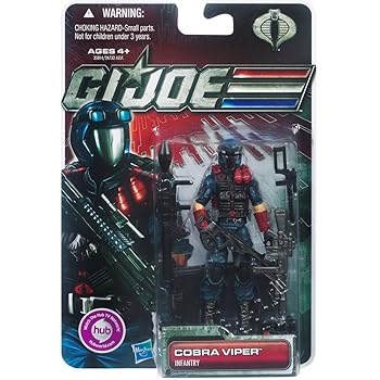 【中古】Hasbro G.I.ジョー 30thアニバーサリー 3.75インチ ベーシックフィギュア コブラ・ヴァイパー【並行輸入】