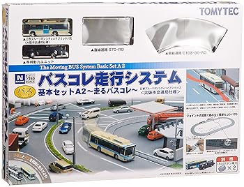 【中古】トミーテック ジオコレ バスコレクション 走行システム基本セットA2 大阪市交通局 ジオラマ用品