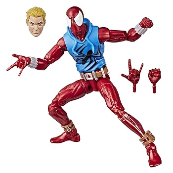 【中古】スパイダーマン マーベルレジェンド 6インチ アクションフィギュア Marvel Legends Vintage Scarlet Spider-Man 6-Inch Action Figure [並行輸入｜スカーレット2021