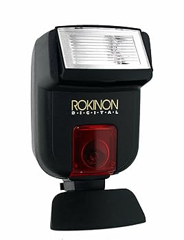 【中古】Rokinon d20af-pk d20afデジタルTTLフラッシュfor Pentax (ブラック)