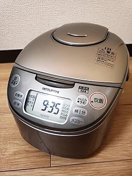 【中古】三菱電機 NJ-KH10-S IHジャー炊飯器 シルバー 5.5合炊き｜スカーレット2021