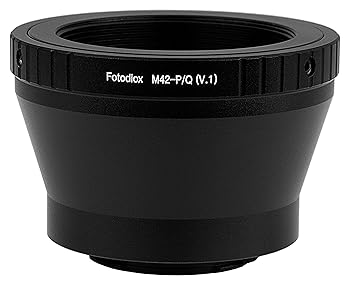 【中古】［人並み外れたに好いたらしい］Fotodioxレンズマウントアダプタ ? m42手合い1スクリューマウントミラーレスカメラボディマウントSLR水晶体Pentax Q (PQ)