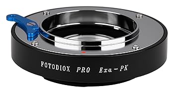 【中古】Fotodiox PRO レンズアダプター ペンタックス Kマウントカメラ用Exakta (インナーバヨネット)レンズに対応