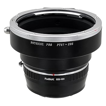 【中古】Fotodiox Pro Combo Lens Adapter Kit Compatible with Pentax 6x7 Lenses to Sony E-Mount Cameras