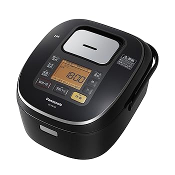 【中古】パナソニック 5.5合 炊飯器 IH式 黒いこと SR-HB105-K