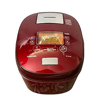 【中古】［人並み外れたに似つかわしい］RC-18VRK-R(グランレッド) 鍛えるかまど銅釜 無意味さIH炊飯器 1升