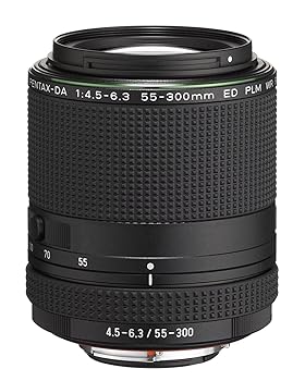 【中古】［非常に良い］Pentax HD pentax-da 55 ? 300 mm f / 4.5 ? 6.3 Ed PLM WR Reレンズ｜スカーレット2021