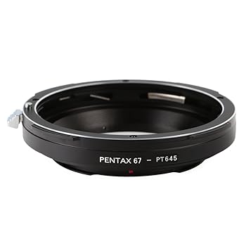 【中古】K&F Concept レンズマウントアダプター KF-P67P645 (ペンタックス67マウントレンズ → ペンタックス645マウント変換)|スカーレット2021