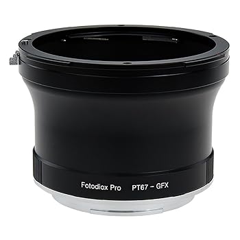 【中古】［人並み外れたに好いたらしい］Fotodiox Pro Lens Mount Adapter Compatible with Pentax 6x7 Lenses to Fujifilm GFX G-Mount Cameras
