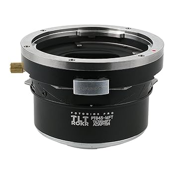 【中古】［人並み外れたに好いたらしい］Fotodiox Pro TLT ROKR - Tilt/Shift Lens Mount Adapter for Pentax 645 MF (P645) Mount SLR Lenses to Micro Four Thirds (MFT, M4/3) Mount