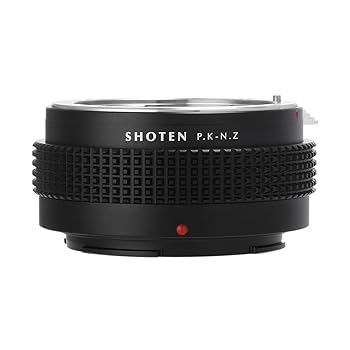 【中古】SHOTEN マウントアダプタ PK-NZ (ペンタックスKマウント水晶体 → ニコンZマウントうつり変わり) TV・オーディオ・カメラ-その他