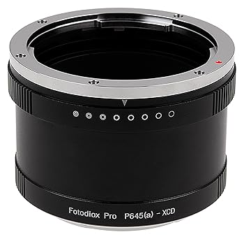 【中古】Fotodiox Pro 水晶体アダプタ - Pentax 645 (P645) マウント一眼二眼レフ水晶体とHasselblad XCDマウントデジタルカメラに相応う