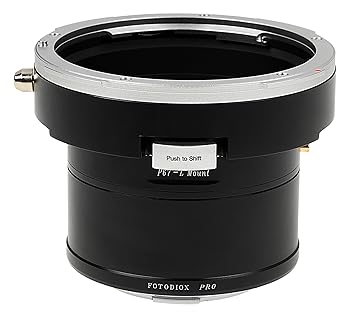 【中古】［人並み外れたに好いたらしい］Fotodiox Pro レンズマウントシフトアダプター - Pentax 6x7 (P67, PK67) マウントSLR水晶体からLマウントアライアンスミラーレスカメラに相応う