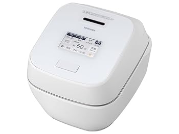 【中古】東芝 TOSHIBA 炊飯器 5.5合 炎匠炊き 無意味さ剪断応力IH グランホワイト RC-10ZWW-W