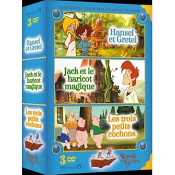【中古】Simsala Grimm - Coffret Gar?on : Hansel et Gretel + Jack et le haricot magique + Les trois petits cochons